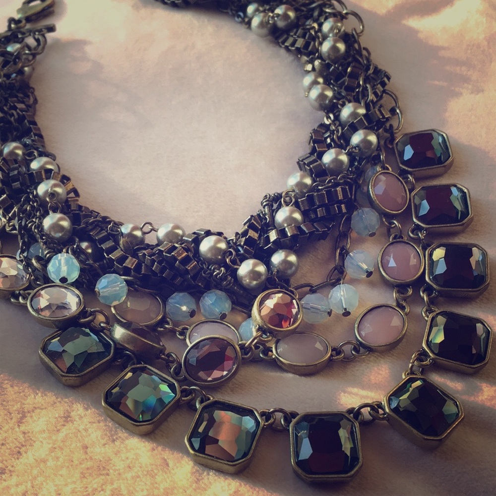 C+I Multi-strand Signature Torsade Necklace